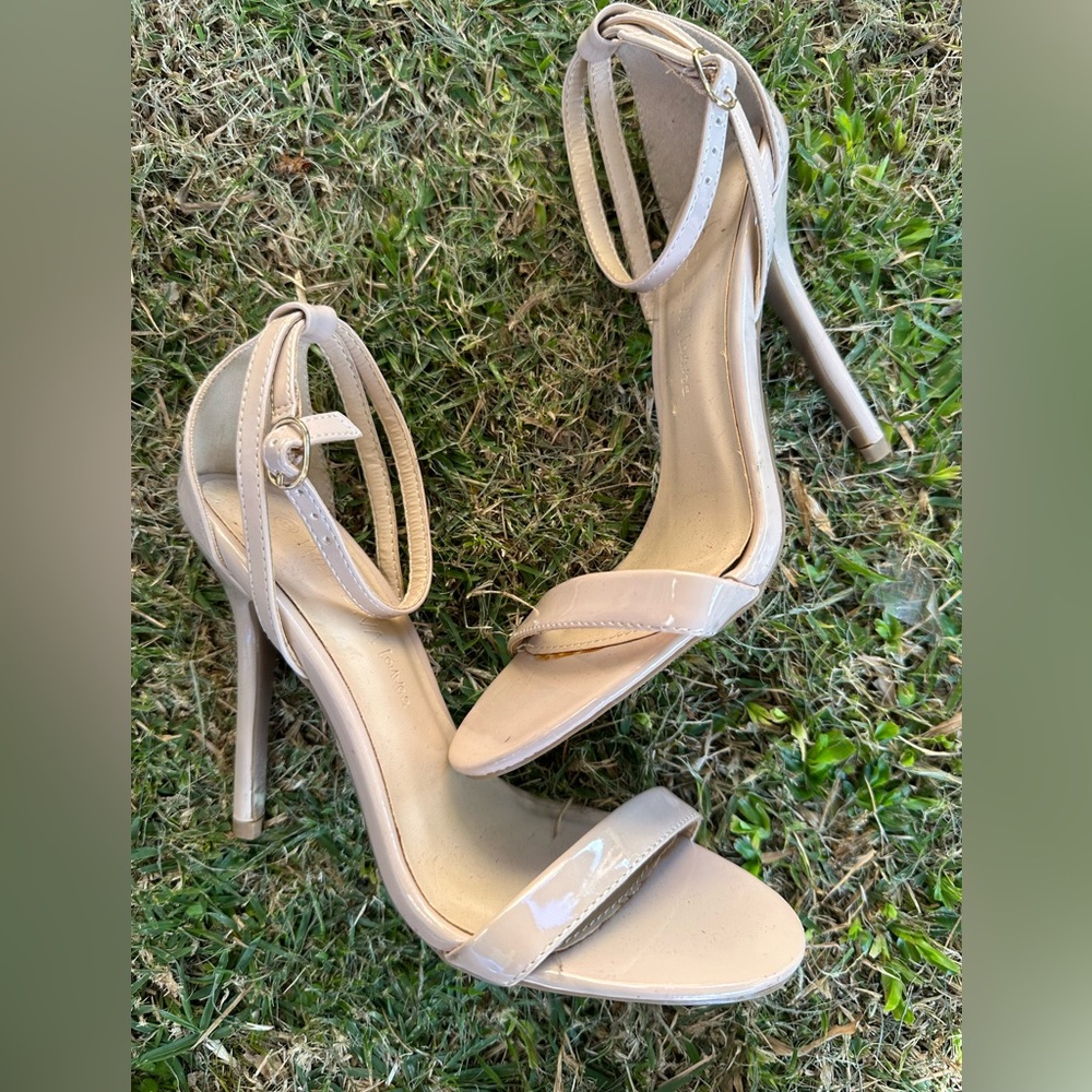 Nude Strap Heels